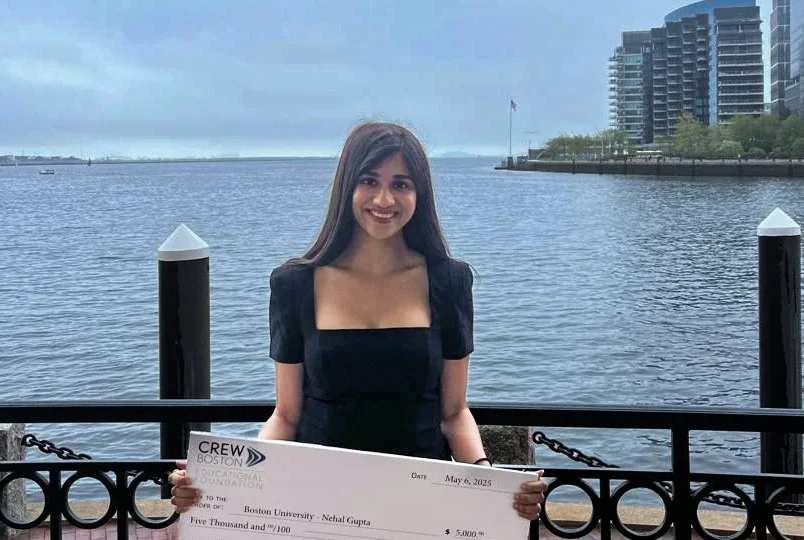 Nehal Gupta MBA+ MSDT’25 Awarded CREW Scholarship