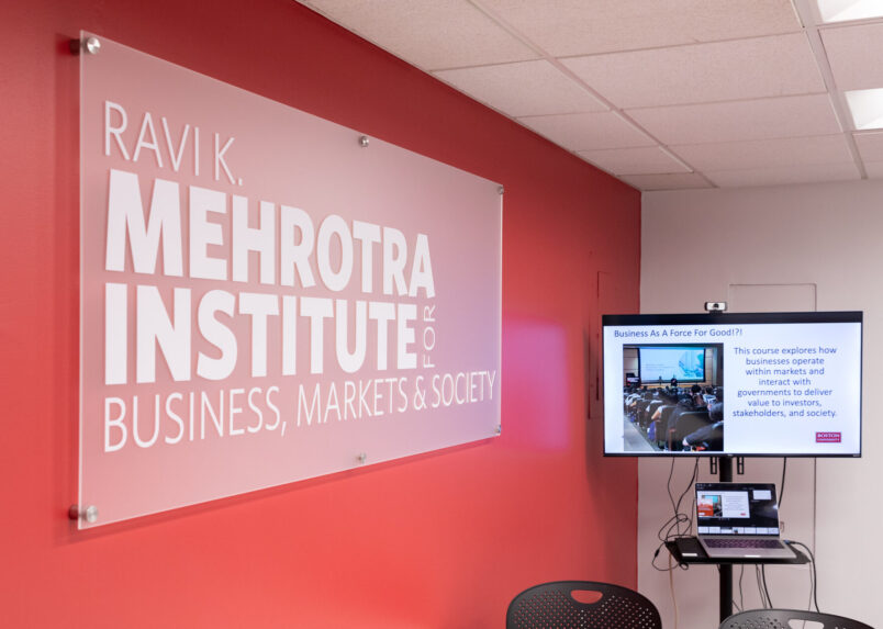 Raif Dinçkök’94 Funds Student-Led Engagement in the Mehrotra Institute