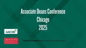 Questrom Sponsors the AACSB Associate Deans Conference