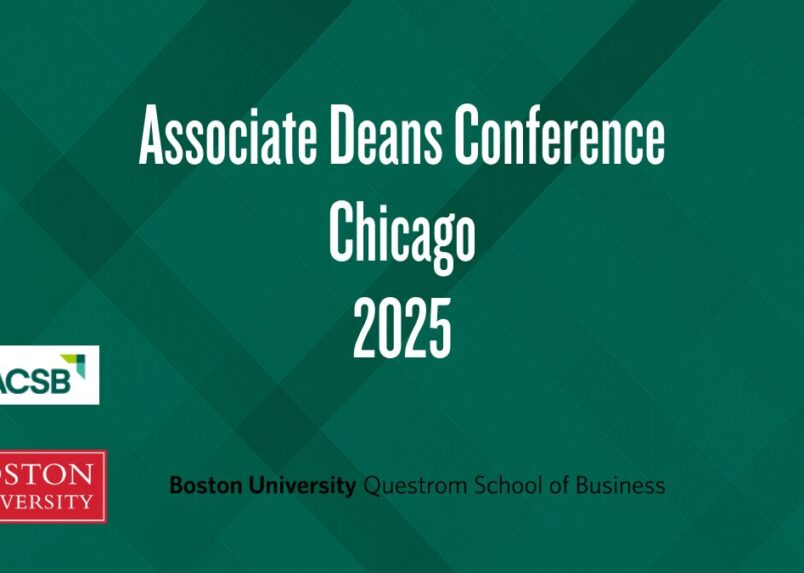 Questrom Sponsors the AACSB Associate Deans Conference