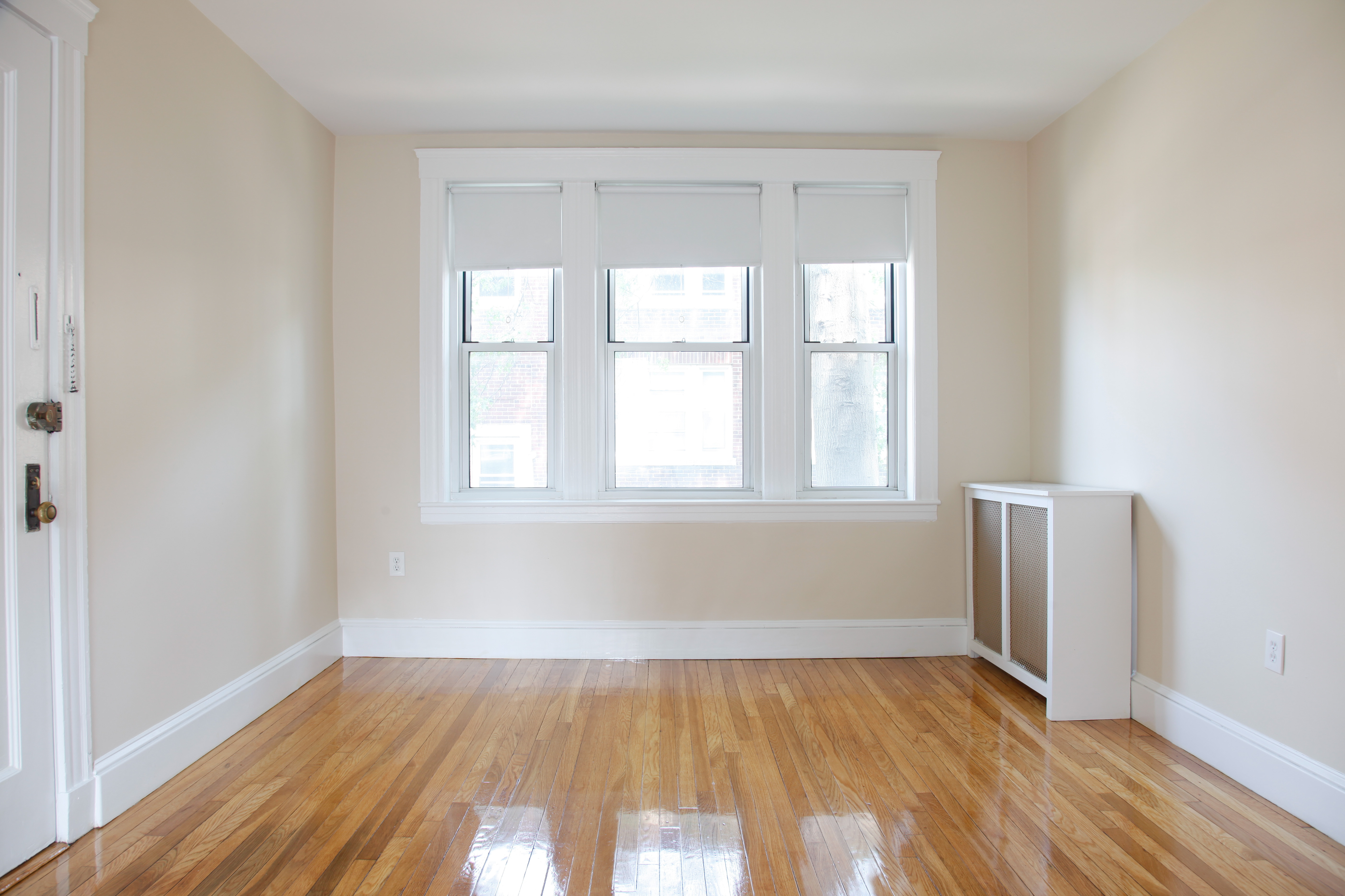 apartment living room no furniture