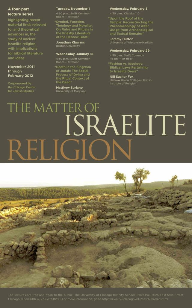 The Matter of Israelite Religion