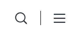 Search and menu icons