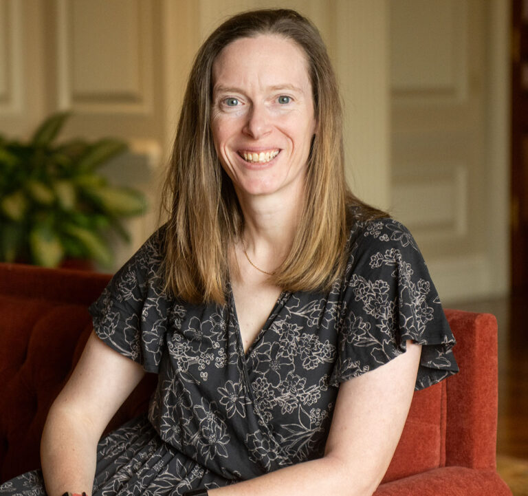 Photo of Sarah Hokanson (CAS’05), BU’s assistant vice president and assistant provost for research development and PhD and postdoctoral affairs