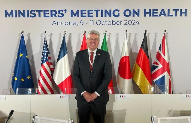 CARB-X Executive Director and BU Professor of Law Kevin Outterson; photo courtesy of CARB-X.