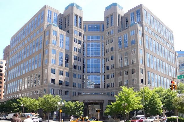 Front view of National Science Foundation building