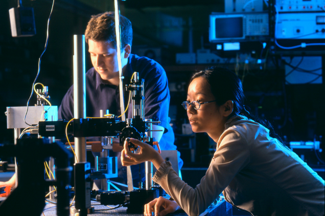 Image displaying a scene from the Nano Technology Lab