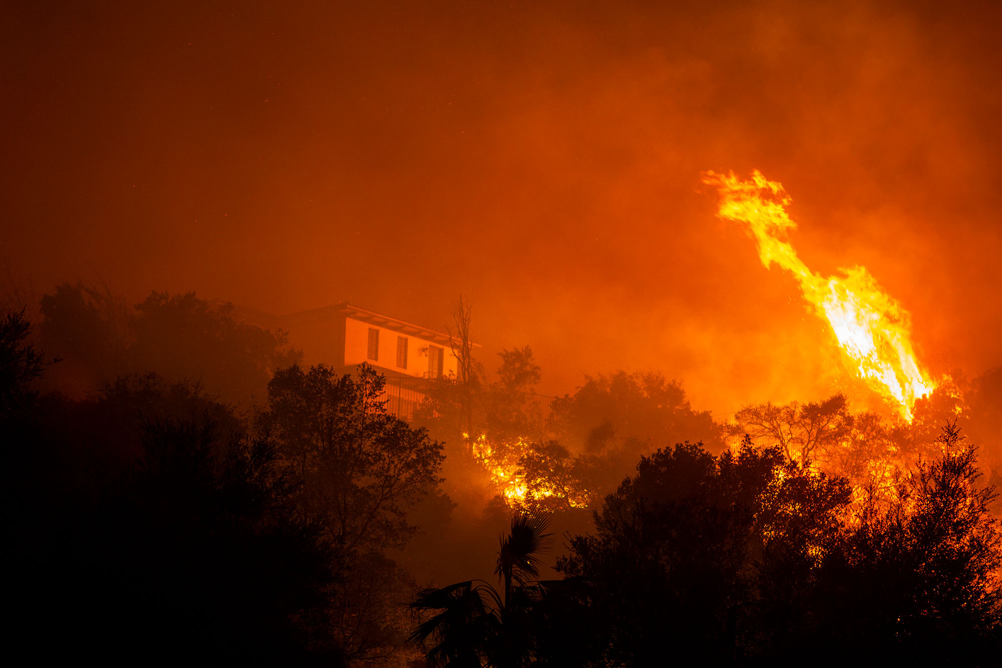 Eaton Fire in California