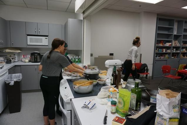 Students Cooking