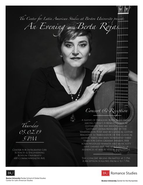 Flyer on Rojas event