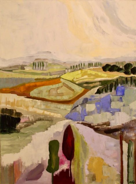 Landscape Painting by Marie-Cecile Schiermeier