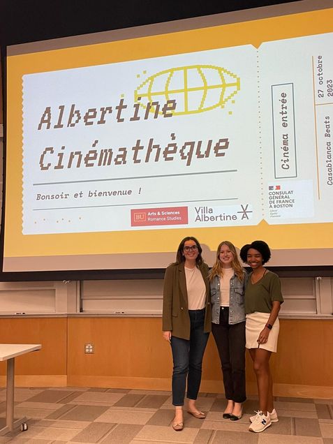 2023 Film Festival Organizers Tiffany Bailey, Kara Saar, and Eleonora Mancuso