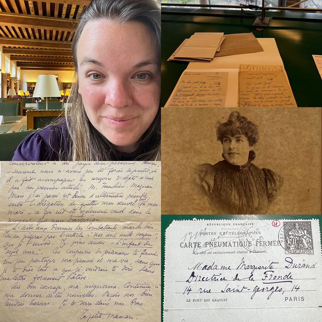Haleigh Burgon Researching in Paris May 2024