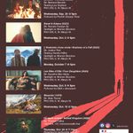 Flyer for 2024 French Film Festival