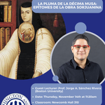 Flyer for Jorge Sanchez Talk