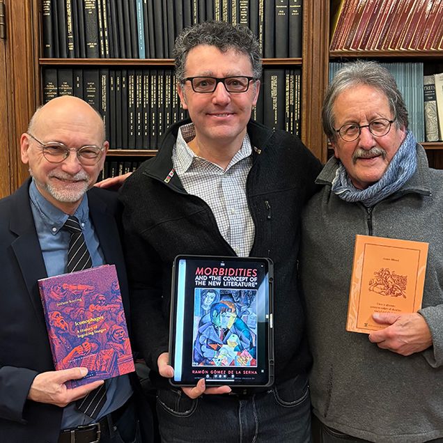 Feernandez-Medina, Huckle, and Iffland at BUCH Book Celebration