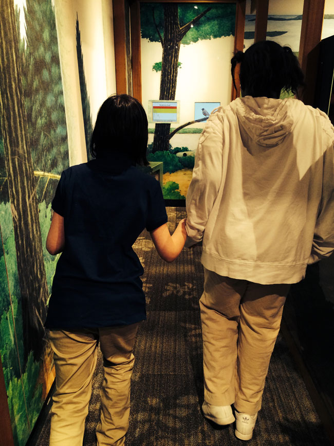 Children at the Museum of Science, Boston