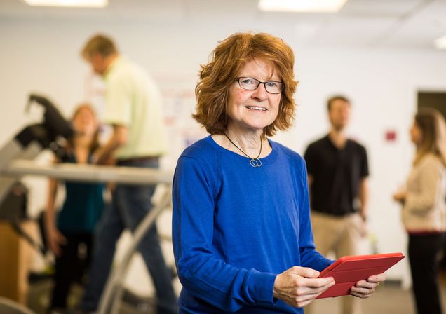 Terry Ellis, associate professor and director of Sargent’s Center for Neurorehabilitation
