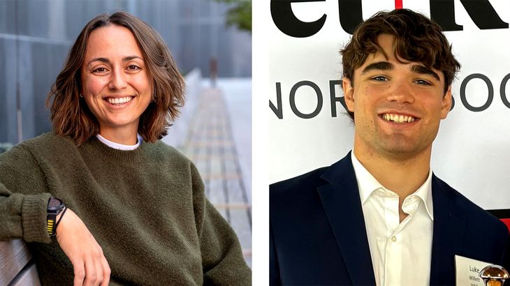 Marybeth Surratt (Sargent’27), Luke Willett (Sargent’25,’27)