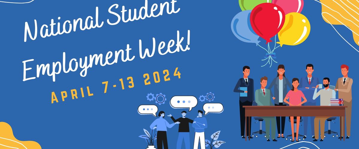 National Student Employment Week Banner