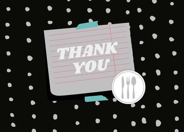 Student Employee Week Thank You Note