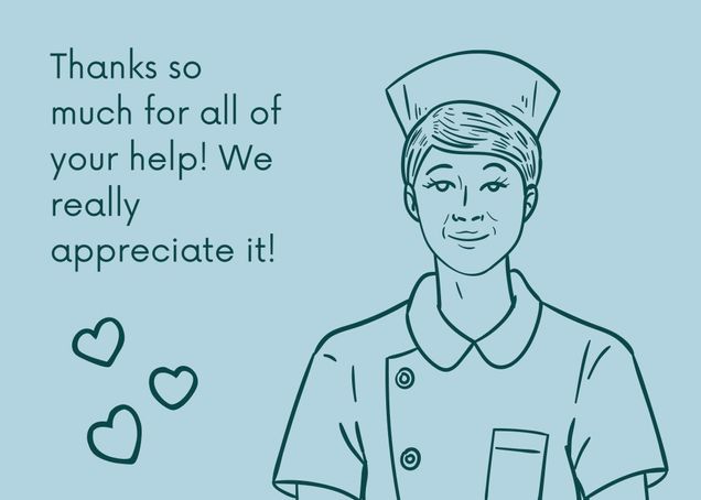 Student Employee Week Thank You Note