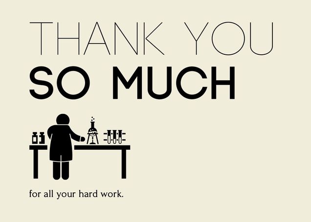 Student Employee Week Thank You Note