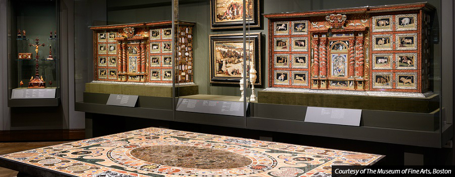 Kunstkammer Gallery at the Museum of Fine Arts, Boston (Photograph © Museum of Fine Arts, Boston).