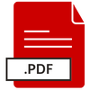 paper icon with banner text reading .pdf