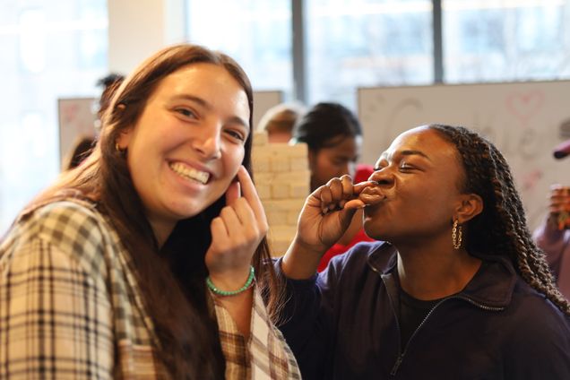 BU Spark! students enjoy a weekly event.