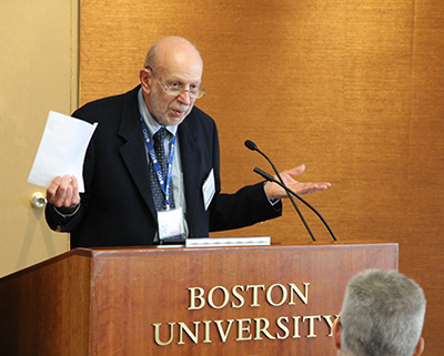 Chair Emeritus Theodore Colton delivers opening remarks at the 30th Anniversary event.