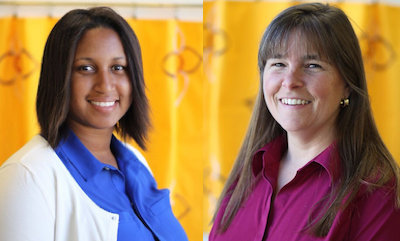 Jacqueline Milton (left) and Anita Destefano will lead the SIBS program.