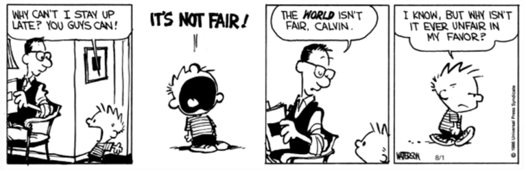 Figure 1. Calvin and Hobbes. Bill Watterson. Source: http://www.gocomics.com/calvinandhobbes/2011/08/01