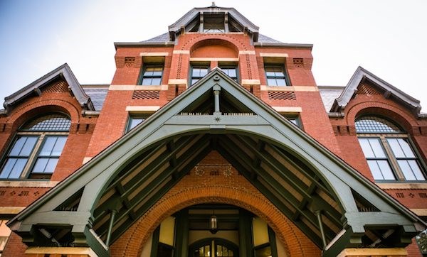 Photo of the front of the Talbot Building