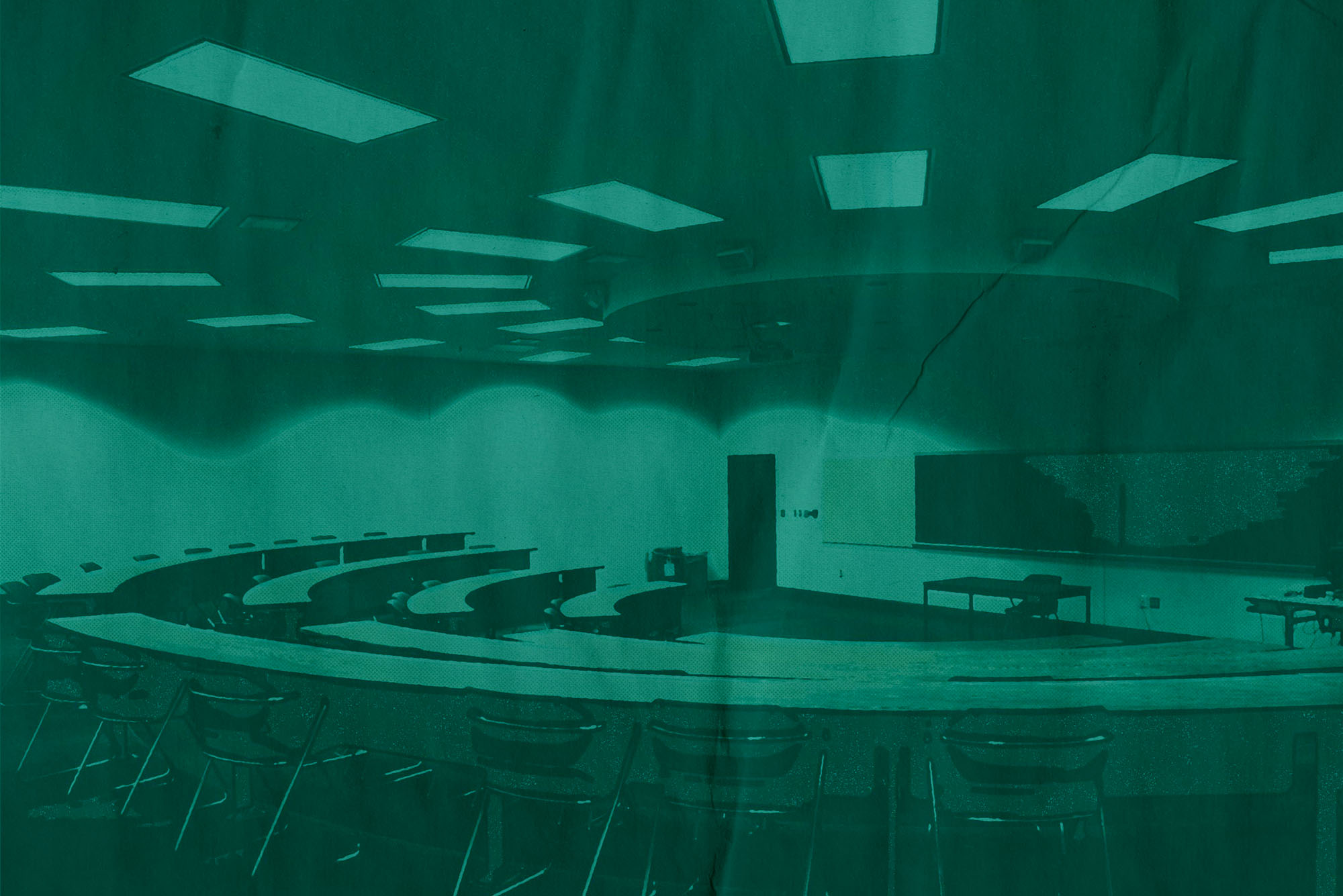 Empty classroom
