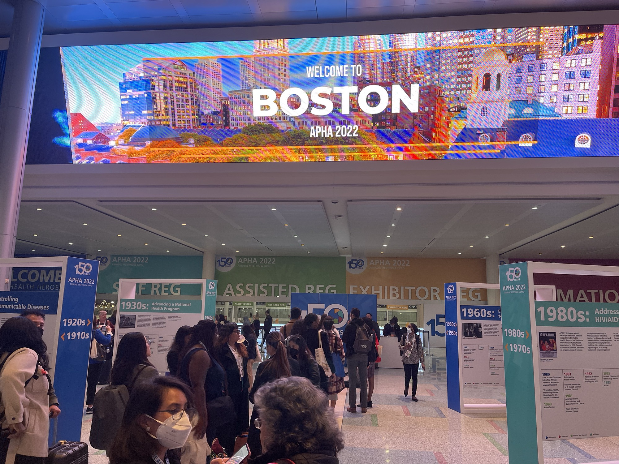 Boston APHA 2022 entrance