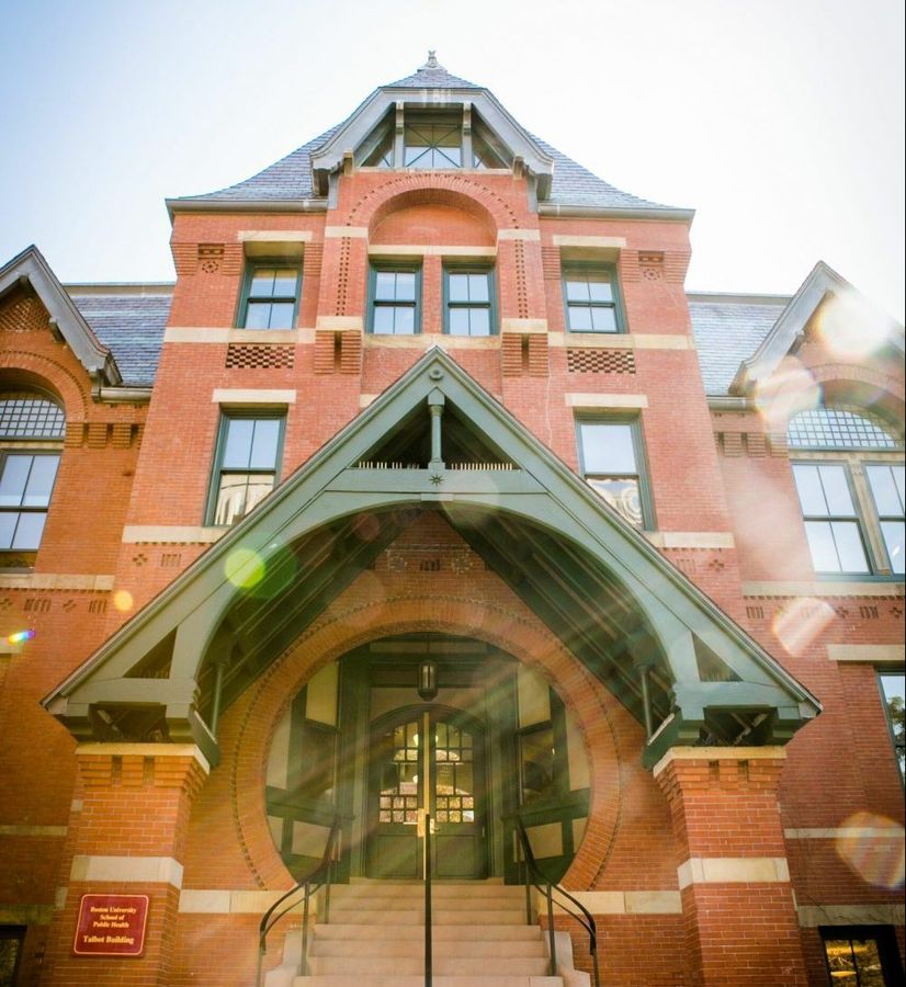 Photo of the front of the Talbot Building