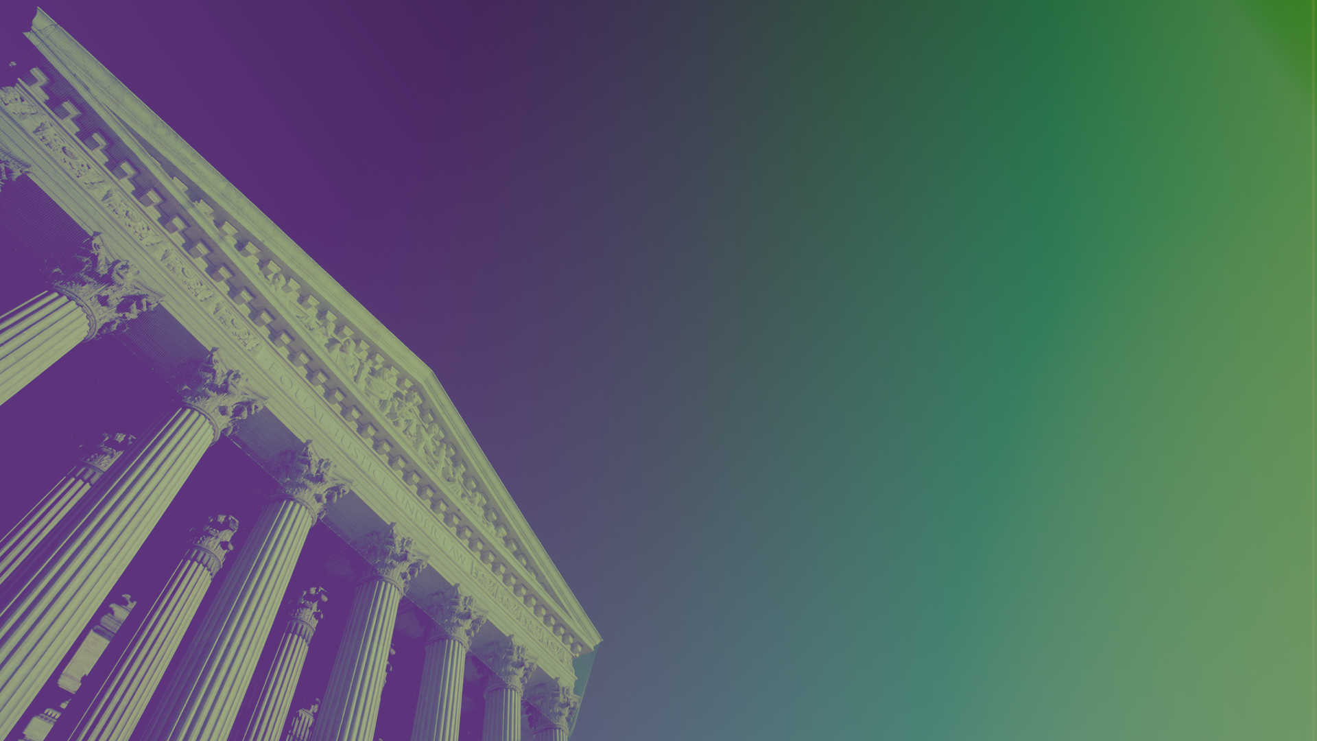 US Supreme Court building altered color to evoke unsettled