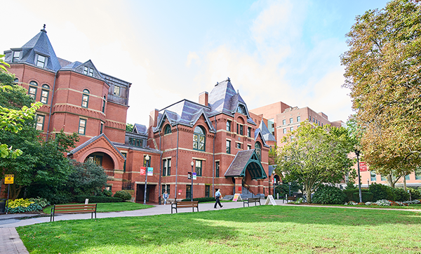 The Talbot Building in fall