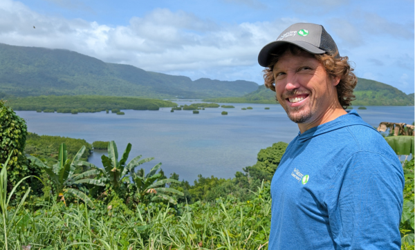 Headshot of Nik Karr in Pohnpei, FSM (February 2026). Photo courtesy of Nik Karr.