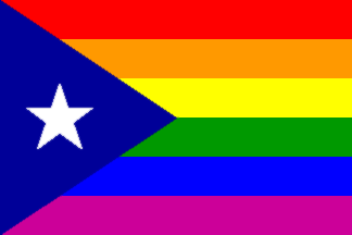 Puerto Rican Rainbow Flag / Fundacion Derechos Humanos de PR