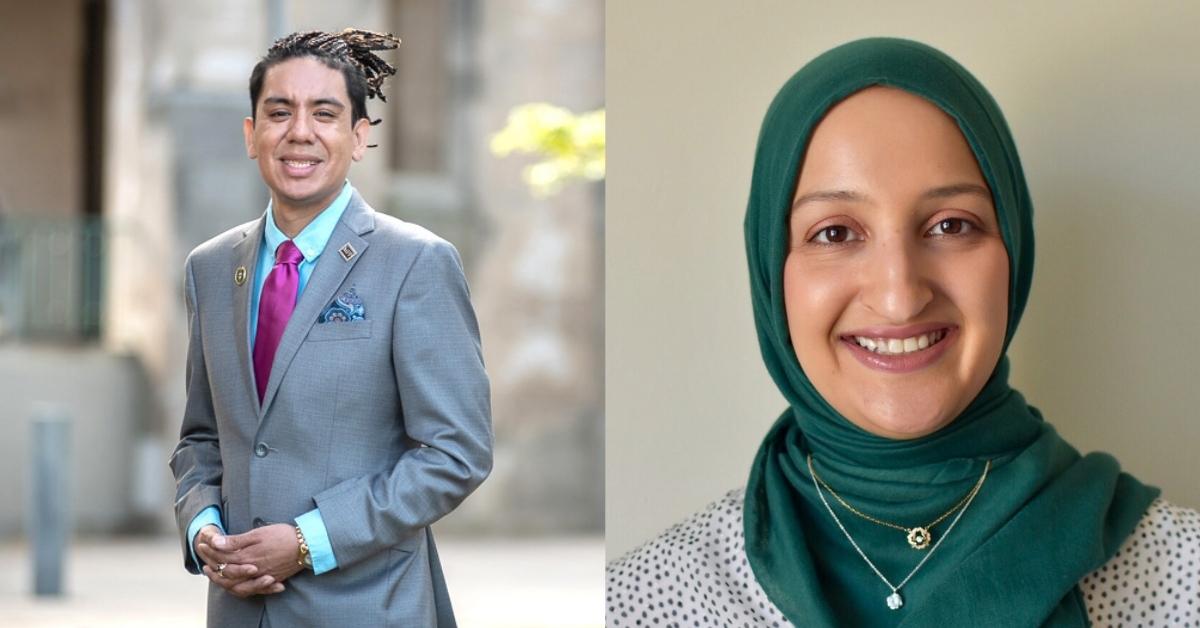 Prof. Danny Jacobson López and Lecturer Layla Khayr