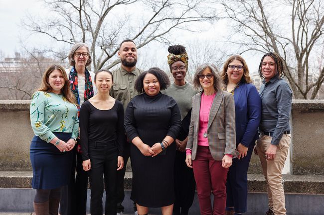 BUSSW Emerging Scholars team poses for photo