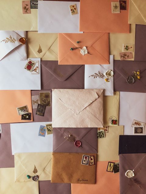 assorted envelopes