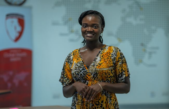 Rebecca Joseph in Rwanda