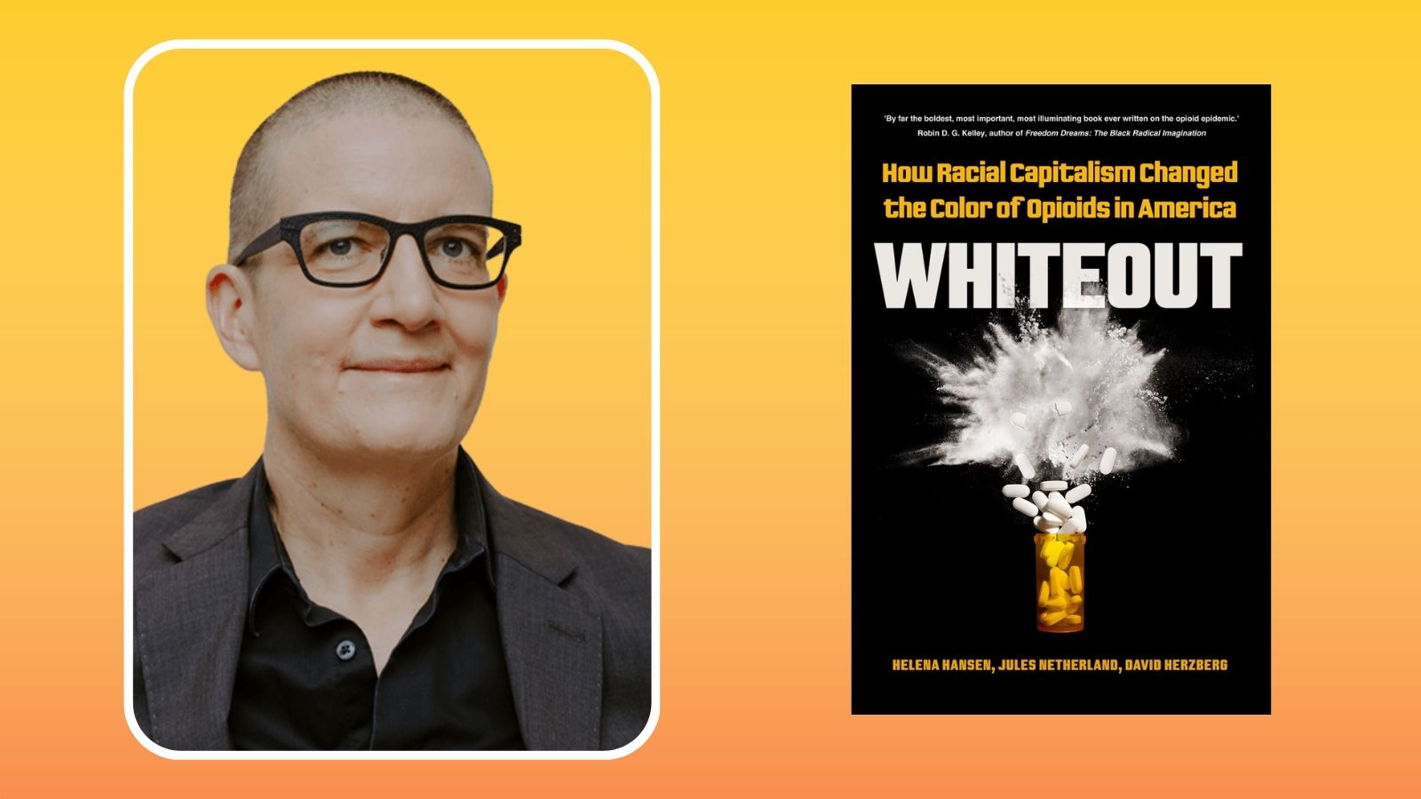 Photo of Jules Netherland and their new book, "Whiteout"