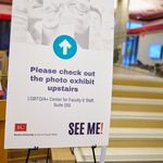 Sign for See Me exhibit