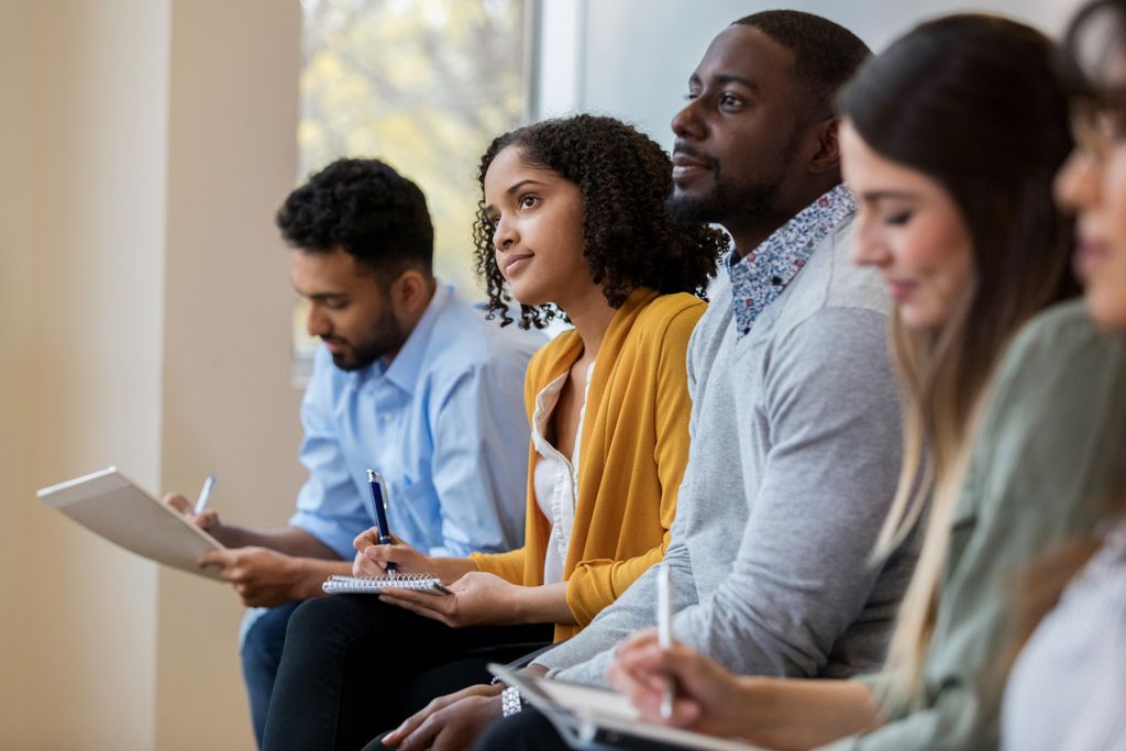 people of color in class or lecture