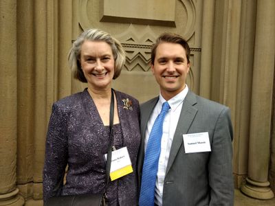 Dana Robert induction ceremony