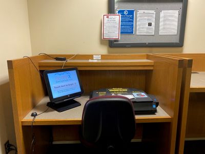 the STH Library Book Scan Station